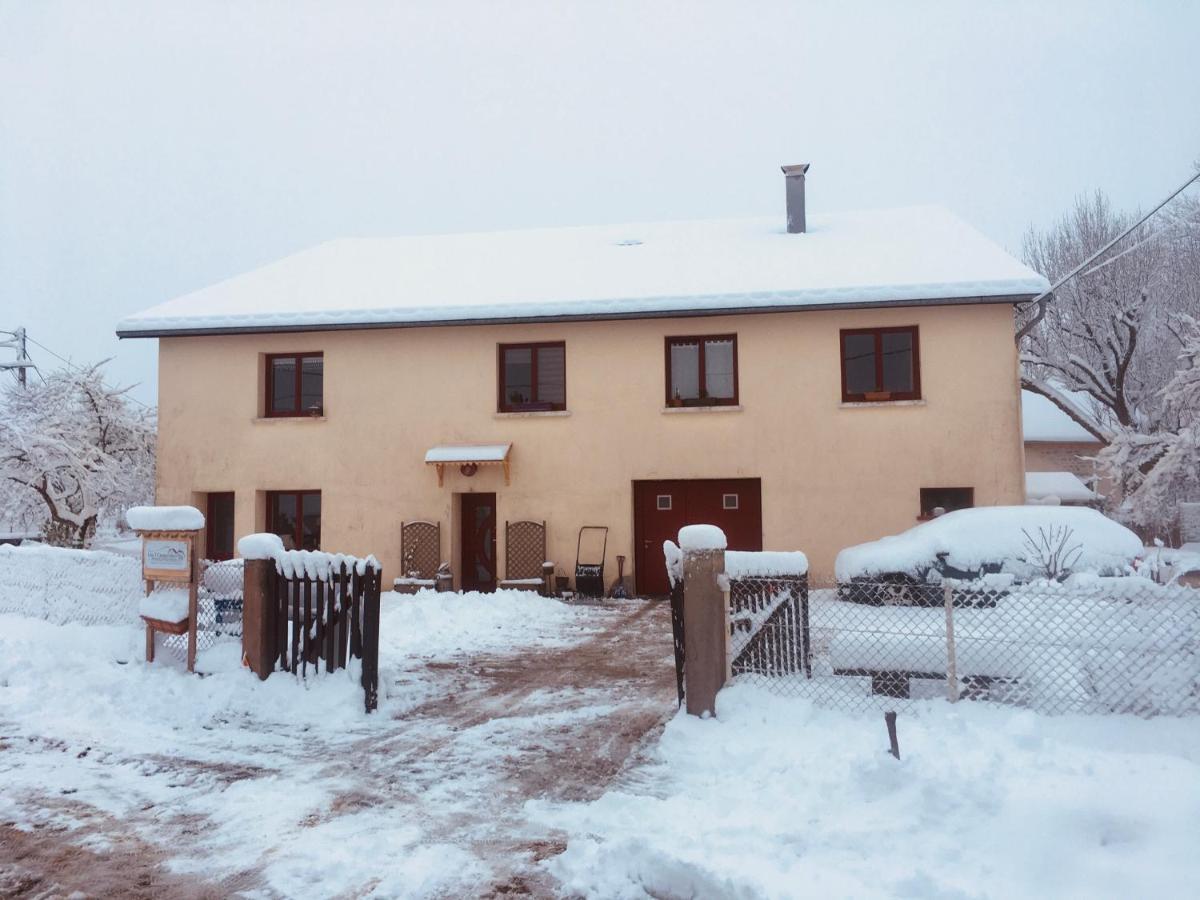 Les 3Crokignols, Maison D'Hote Familiale. Saffloz Ngoại thất bức ảnh